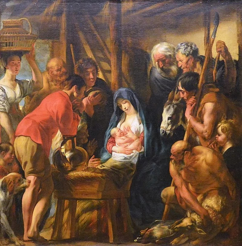 Adorazione dei pastori - Louvre, Parigi